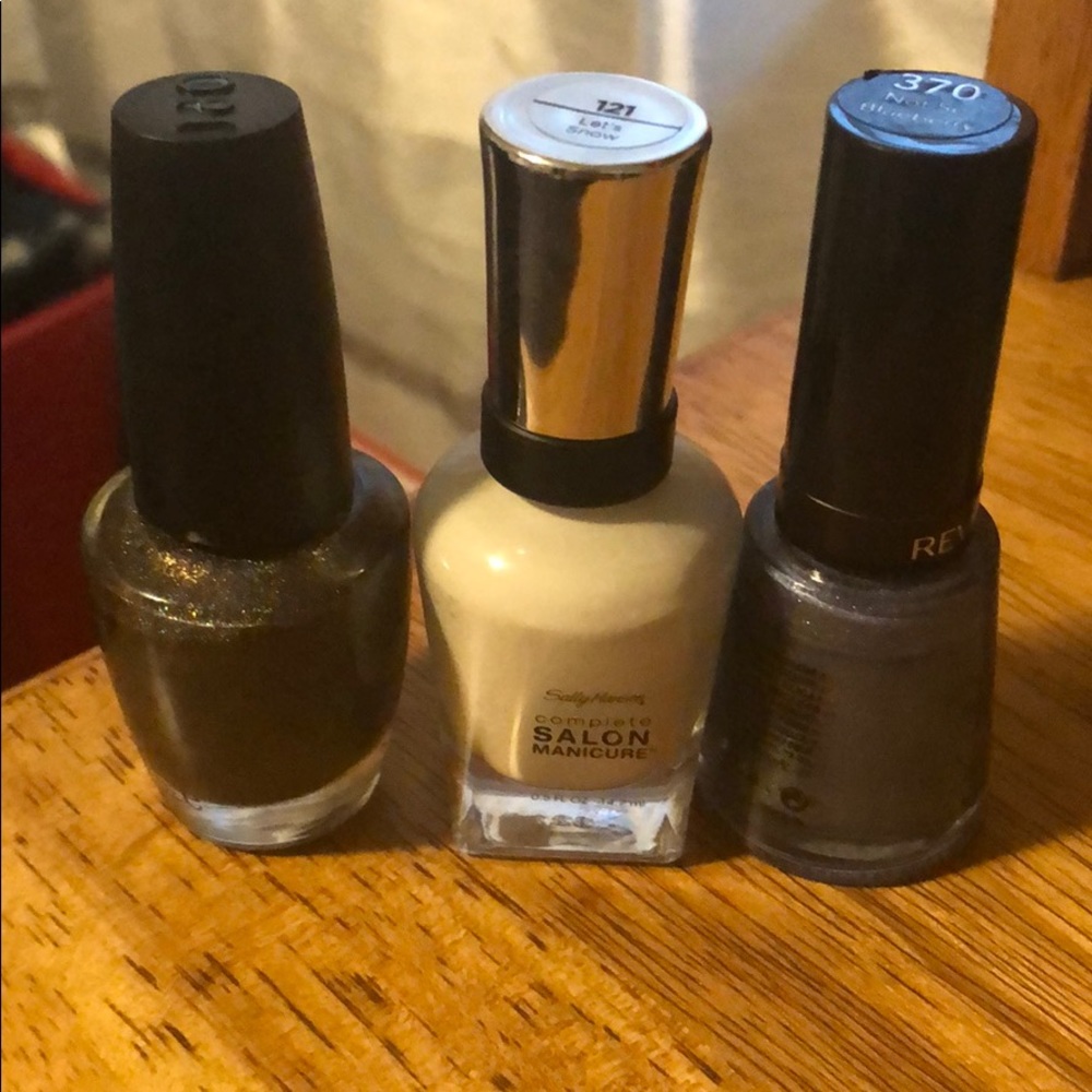 OPI, Revlon and Sally